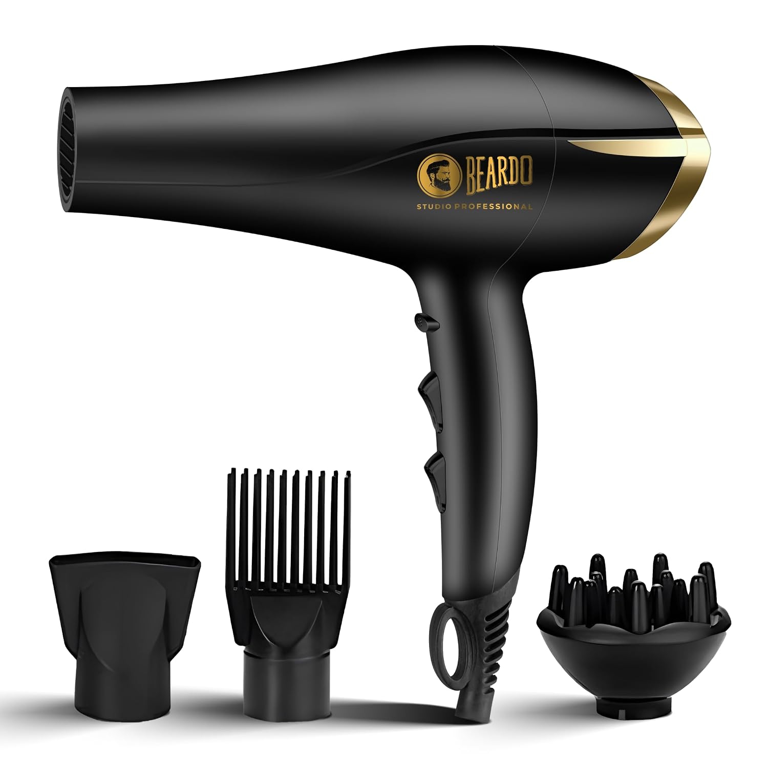 BEARDO Studio Professional Tornado Hair Dryer With 2000 Watts Power|Ac Motor