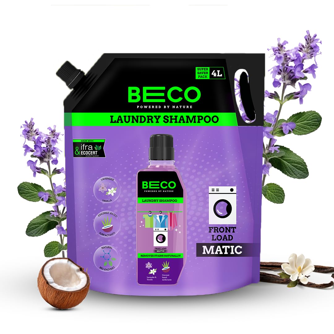 Beco Natural Liquid Detergent Front Load - 4L (99.75/L)