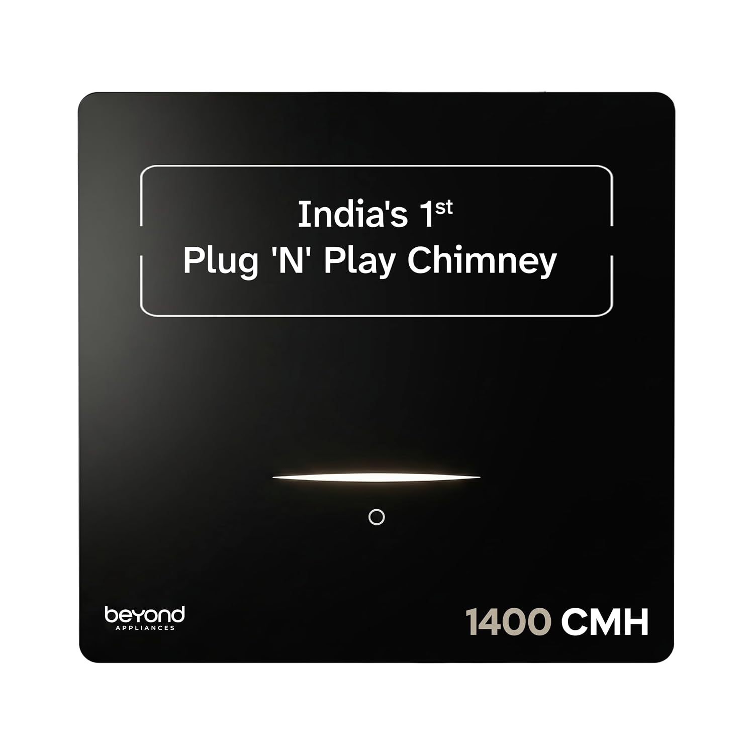 Beyond Appliances Cube Pro Plug N Play Ductless Kitchen Chimney | 1400 CMH