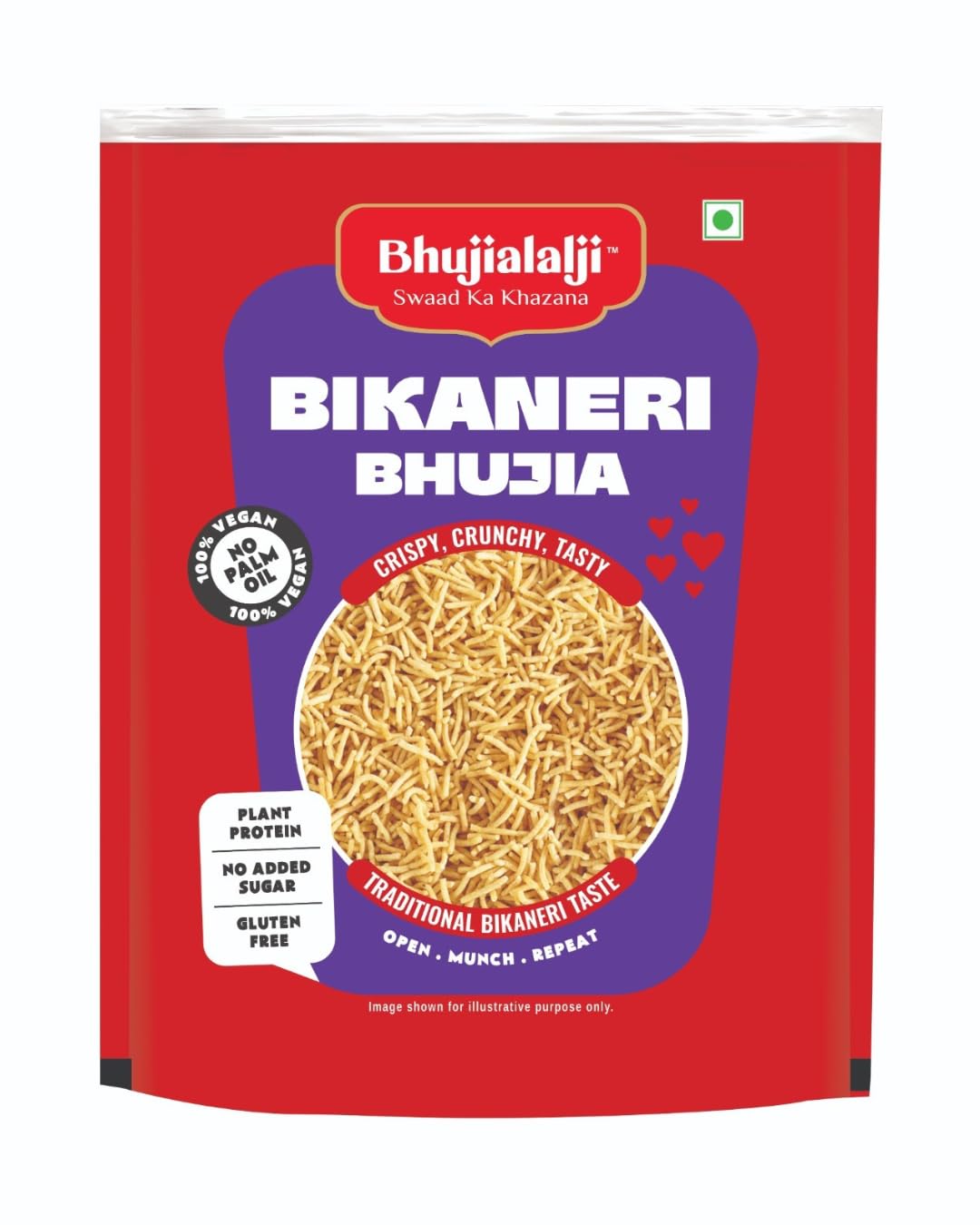 Bhujialal Bikaneri Bhujia (1kg) No Palm oil@174