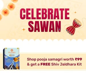 Bigbasket - Shop pooja samagri worth 99 & get a FREE Shiv Jaldhara Kit