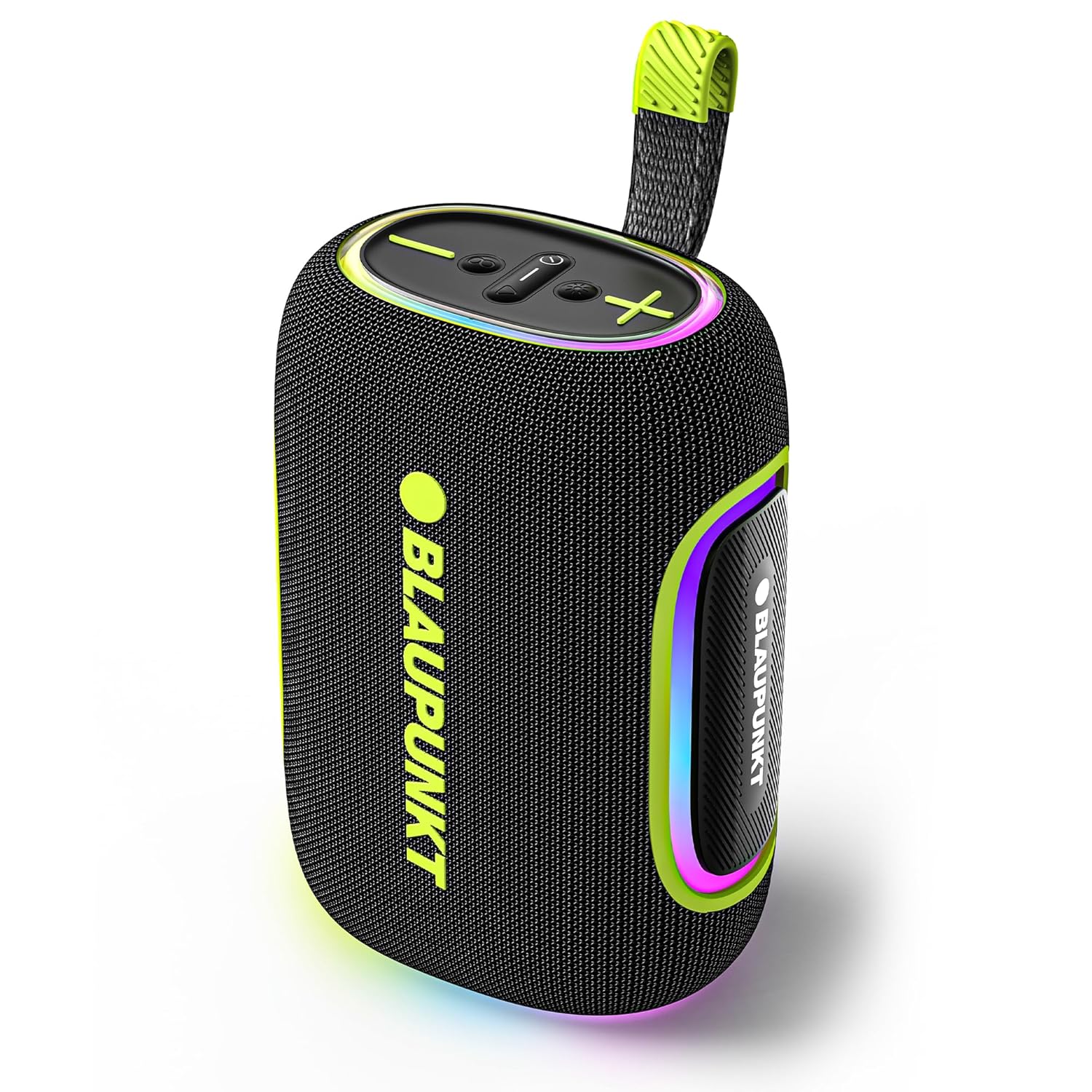 Blaupunkt ATOMIK OMG ATOM 60W Portable Bluetooth Speaker, Advanced DSP Sound, 100 Years German Legacy Audio
