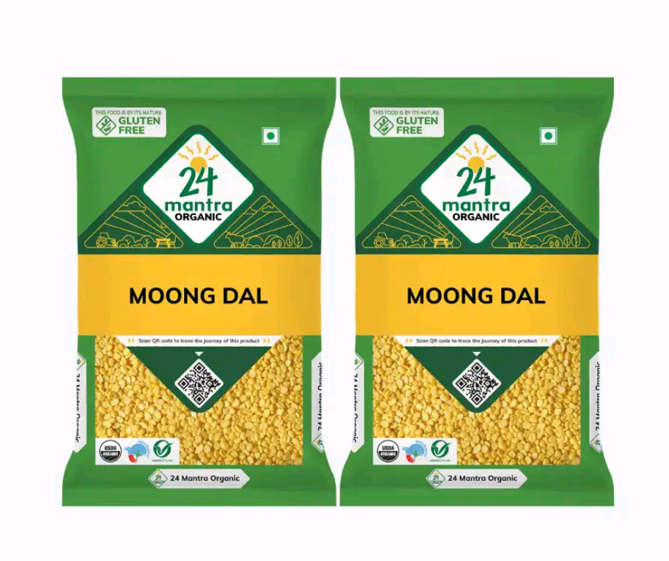 Blinkit: 24 Mantra Organic Moong Dal - 500g x 2 (Location Specific)