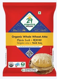 Blinkit - 24 Mantra Organic Whole Wheat Atta 5Kg