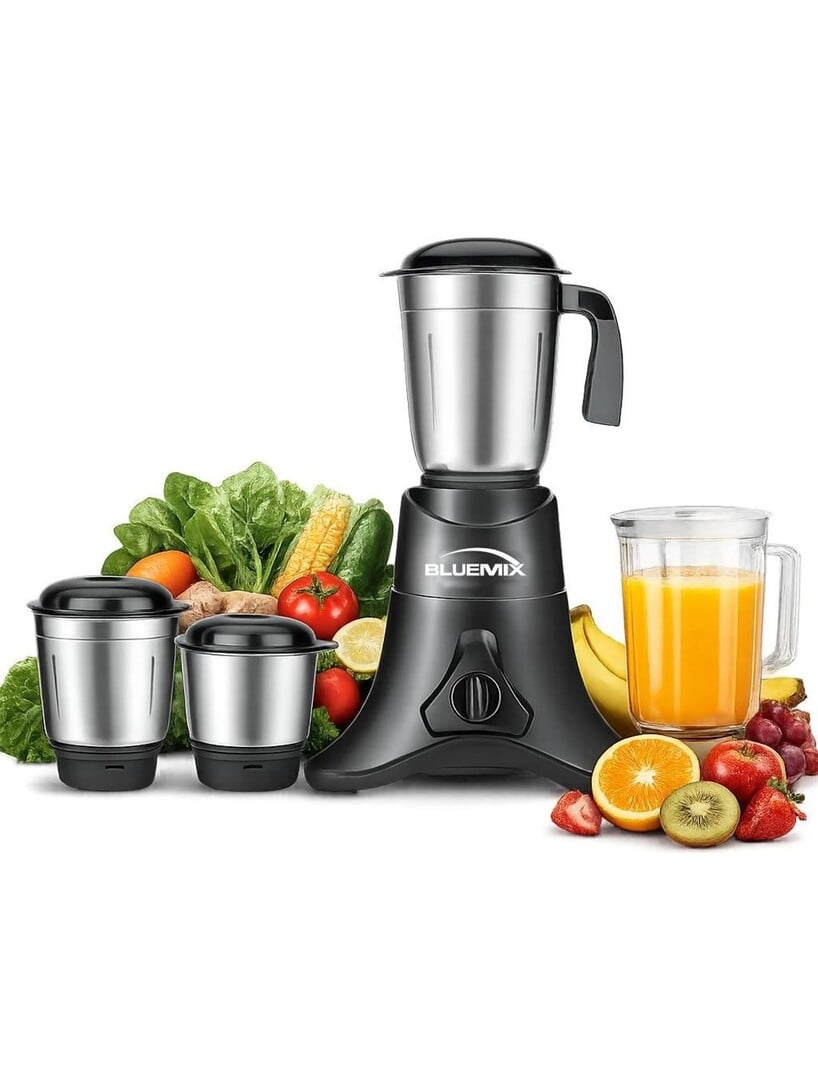 Bluemix Polygon Triangle 750 W Mixer Grinder (Polygon_Triangle_75