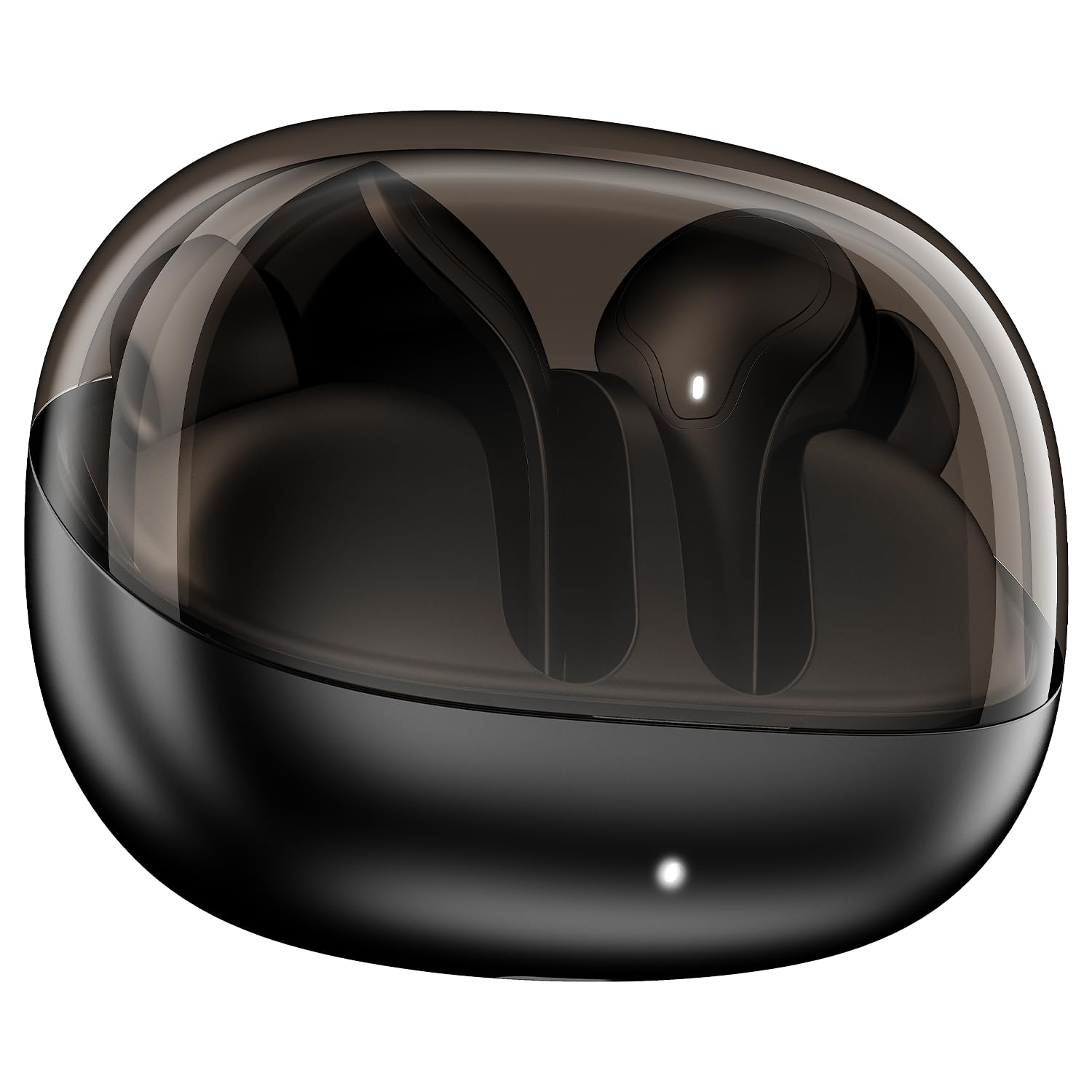 boAt Airdopes Plus 311, Glass Design, ENx Tech, Fast Charge, 50 Hrs Battery, Stream Ad Free Music via App Support Blueto