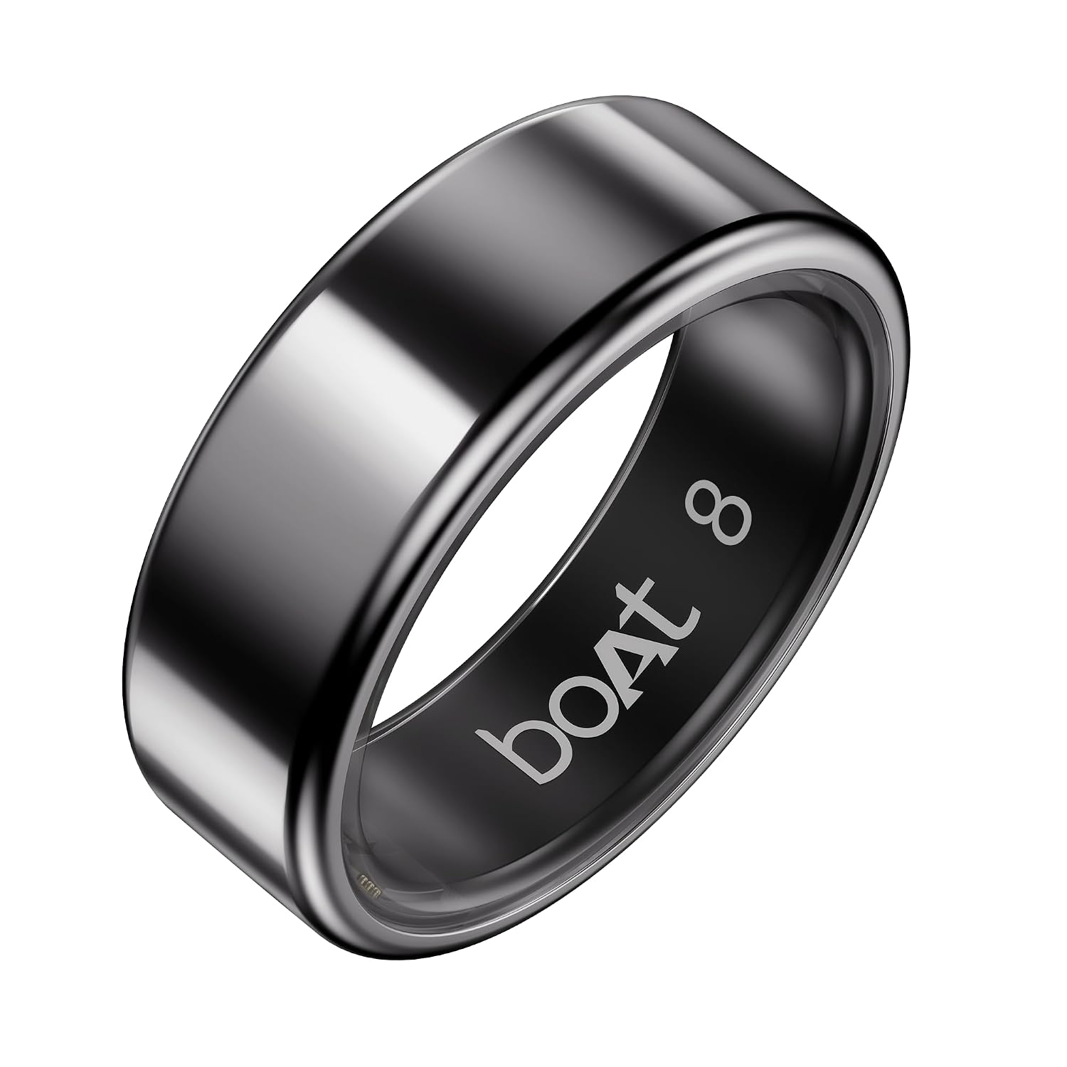 boAt SmartRing Active Plus, Auto HR, Sleep, SpO2, Stress & Skin Temperature Monitor