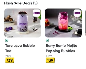 Boba Bhai Flash Sale - Deals Starting Rs. 39! | Swiggy Dineout | Bangalore