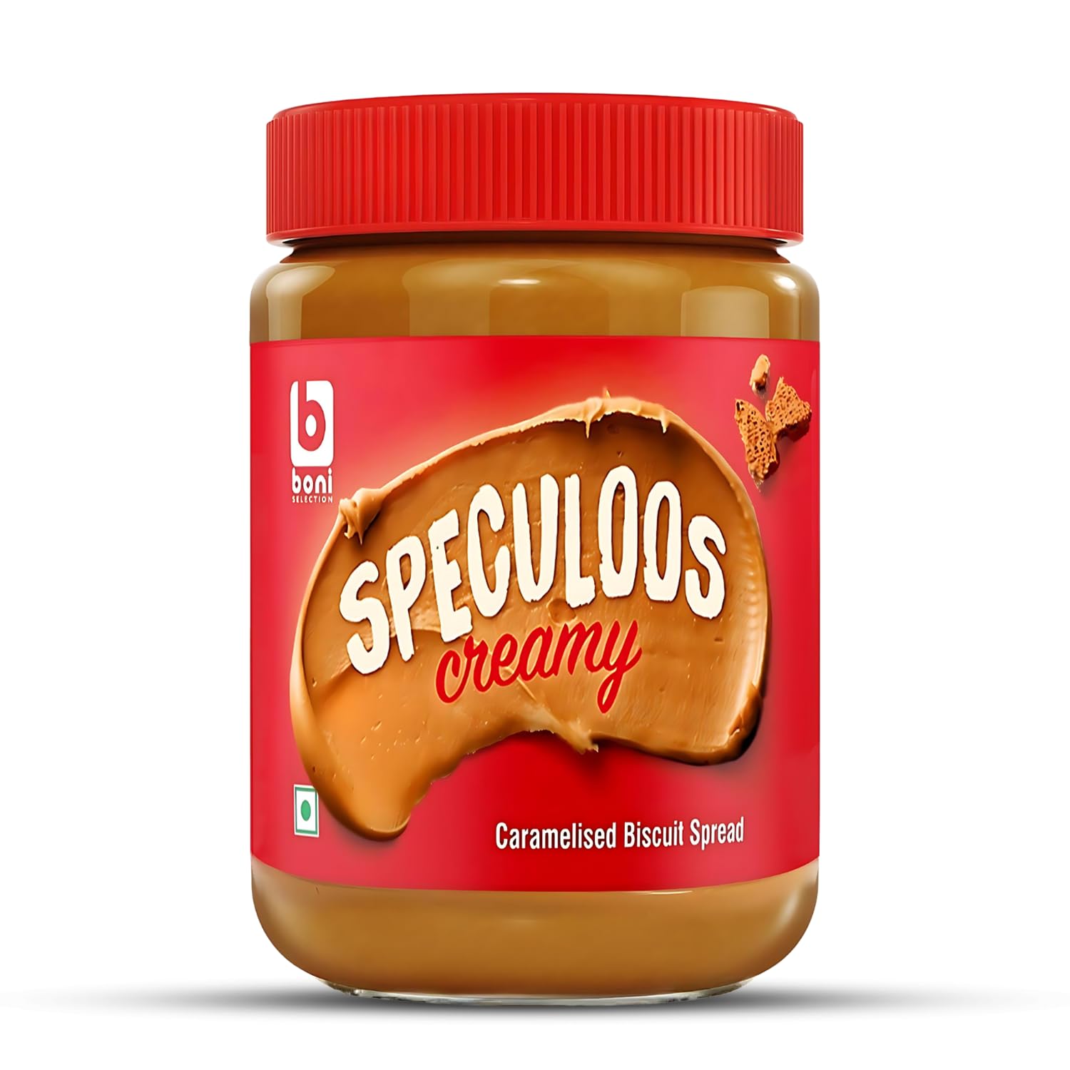 Boni Speculoos Creamy Biscuit Spread - 400g | Caramelised Biscuit Spread | Made in Belgium | Vegan | For Bread & Snacks