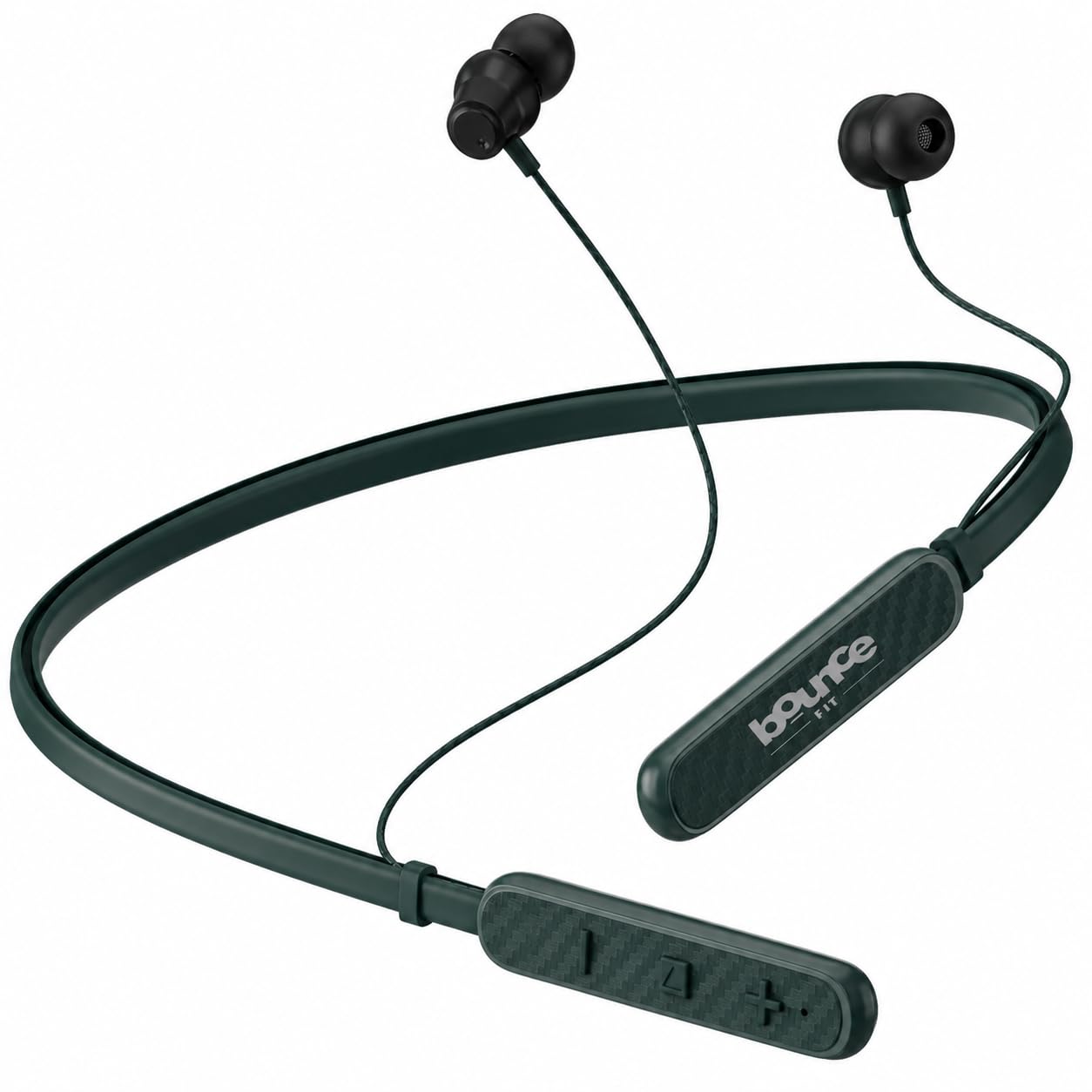 Bouncefit Sonic 144 Bluetooth Wireless Neckband, 35H Continuous Playback Battery, Deep Bass, Stereo Sound, HD Calls, Typ