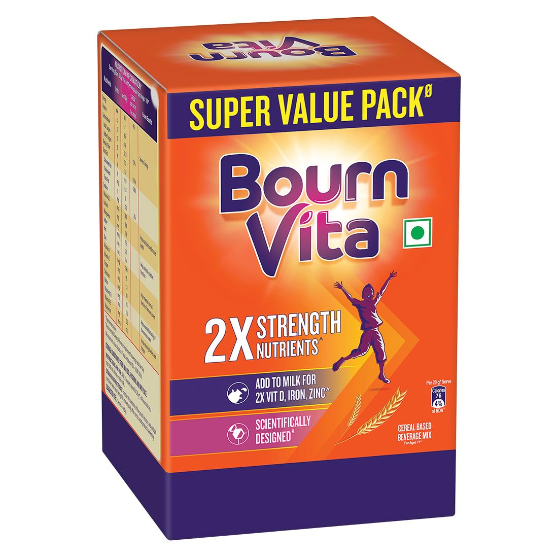 Bournvita chocolate powder 2 kg for 400 Rs
