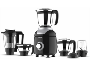 Butterfly ZieraChrome 750 Watt Mixer Grinder | 5 Jars | Uniform Grinding with Tornado Blade & Lid