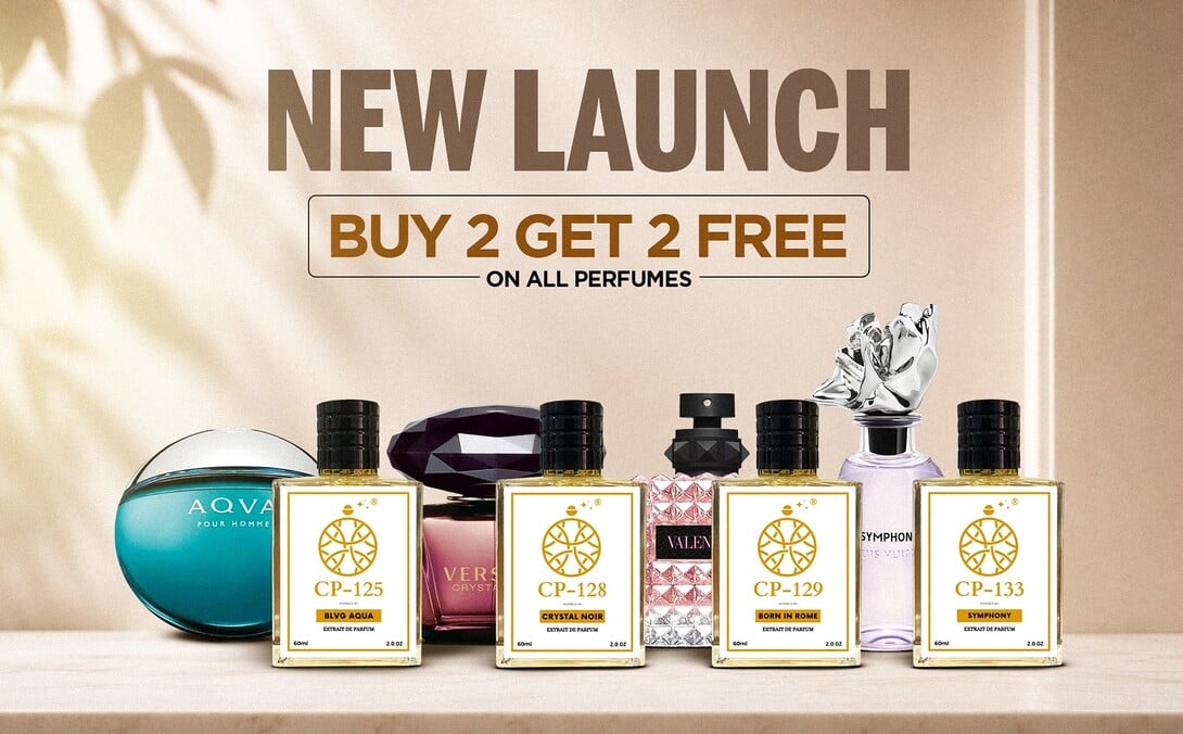 Buy 2 Get 2 Free | Add 4 Perfumes in Cart & Pay Only For 2