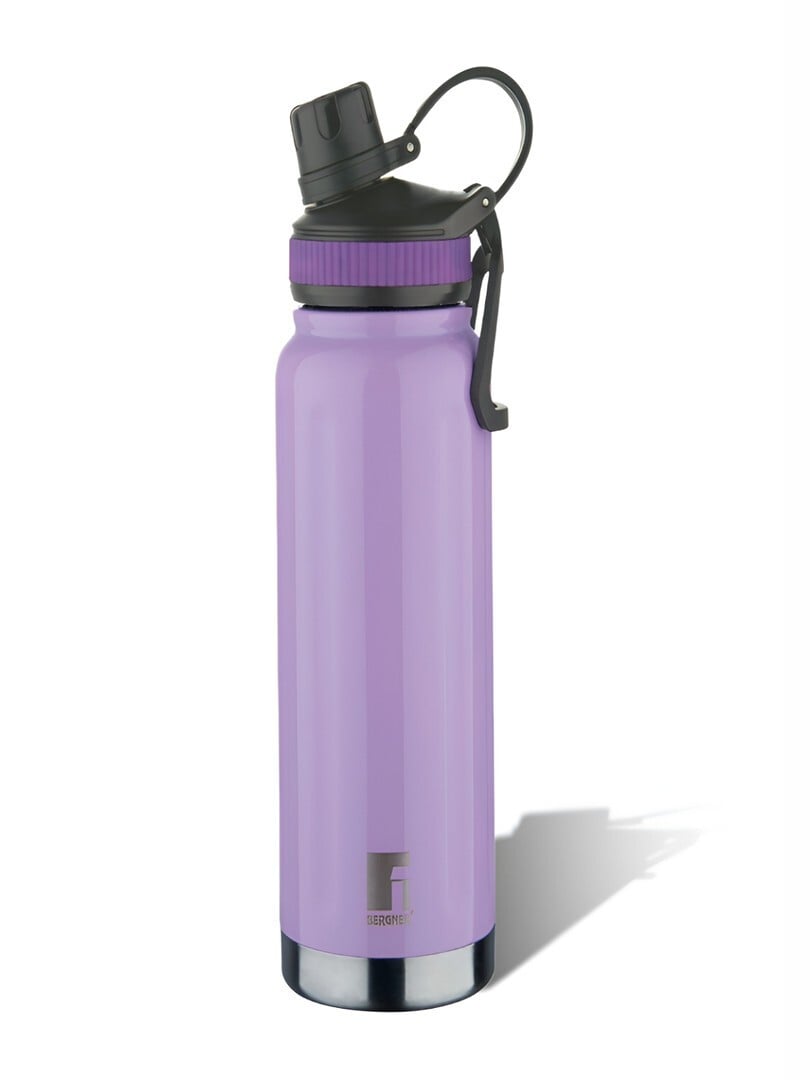 Buy BERGNER Purple Solid Stainless Steel Double Wall Vacuum Flask 500ml - Water Bottle for Unisex 27222988