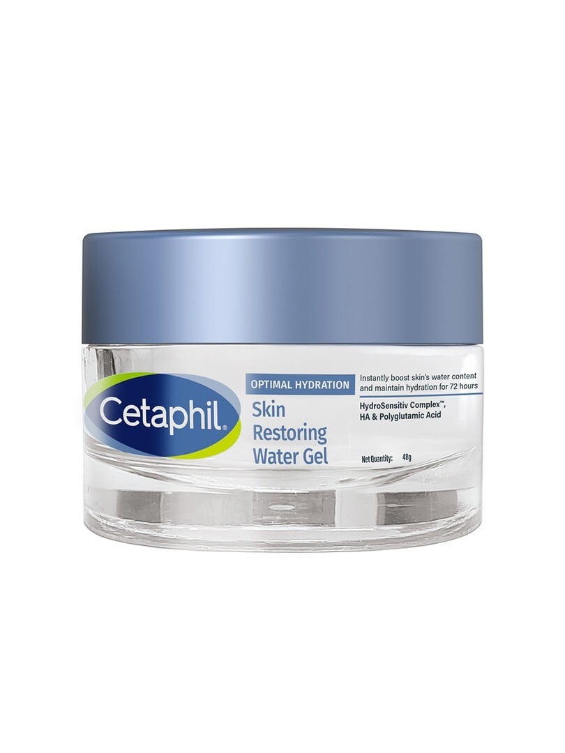Buy Cetaphil Optimal Hydration Restoring Water Gel With Hyaluronic & Polyglutamic Acid 48 G - Day Cream for Unisex 38976