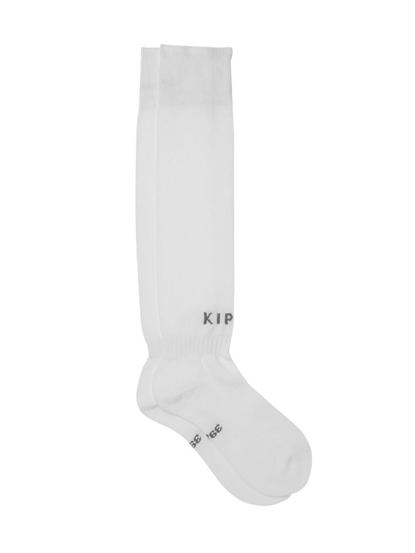 Buy Decathlon Kipsta Unisex White F100 Moisture Management Football Socks - Socks for Men 29101588