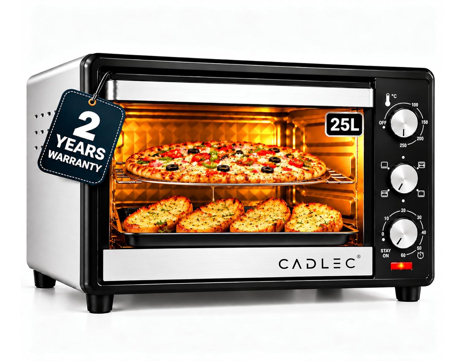 CADLEC MultiChef Multi-Function OTG for Kitchen, 25 Litre