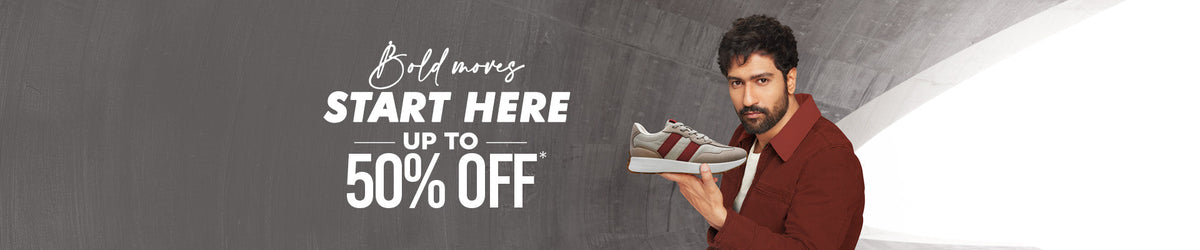CampusShoes: Bold Moves Starts here - Get Up to 50% Off