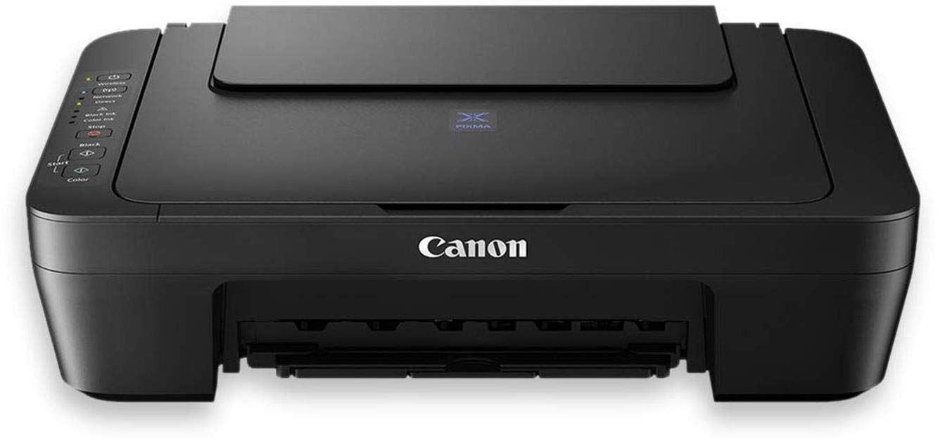 Canon PIXMA E470 All in One WiFi Inkjet Colour Printer with Scanner for Home, Up to 400 Black and 180 Colour Prints