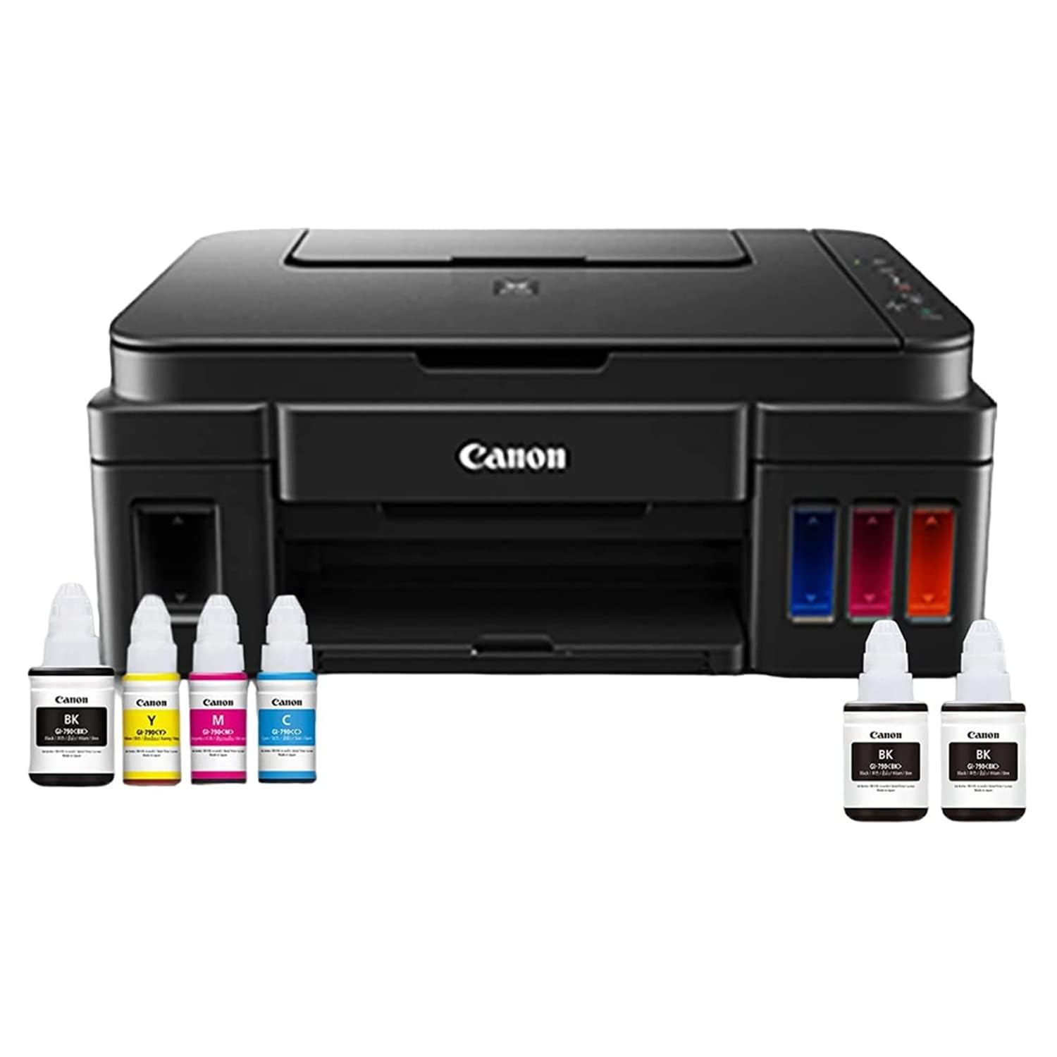 Canon PIXMA MegaTank G3000 All in One WiFi Ink Tank Colour Printer with Scanner for Home, Upto 6000 Black and 7000 Colou