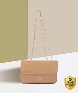 Caprese Women Beige Sling Bag