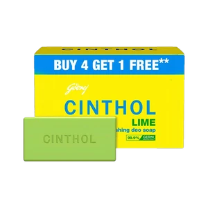 CINTHOL Lime Bath Soap (5 x 150 g)