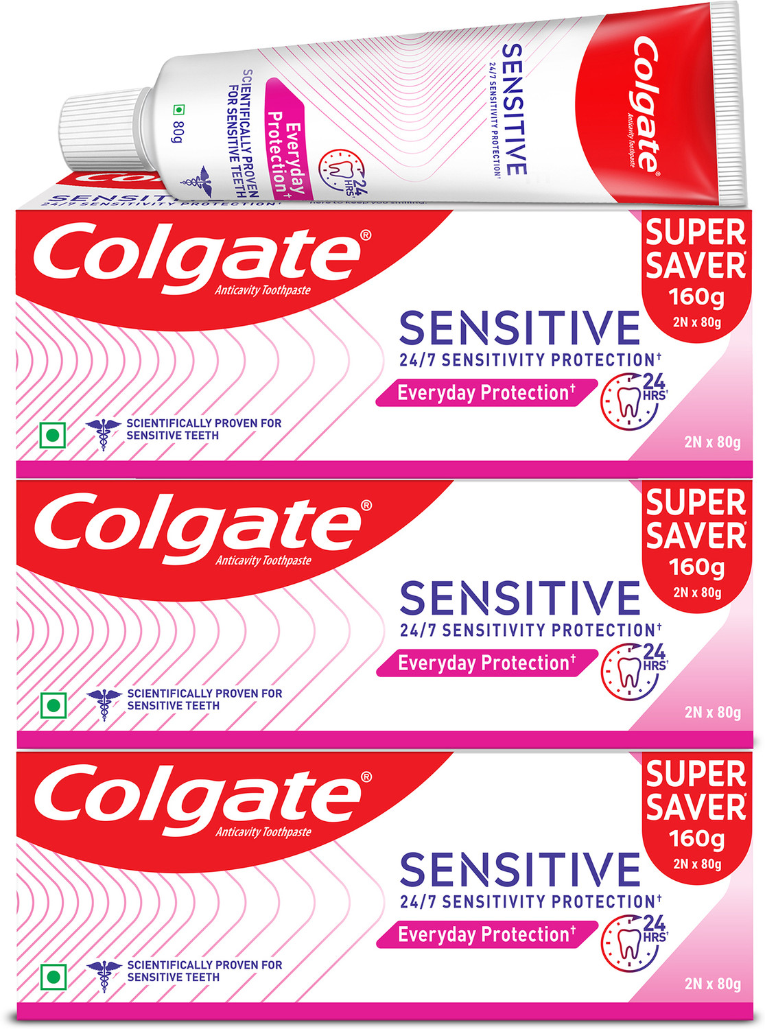 Colgate Sensitive Everyday Protection Toothpaste 480 g