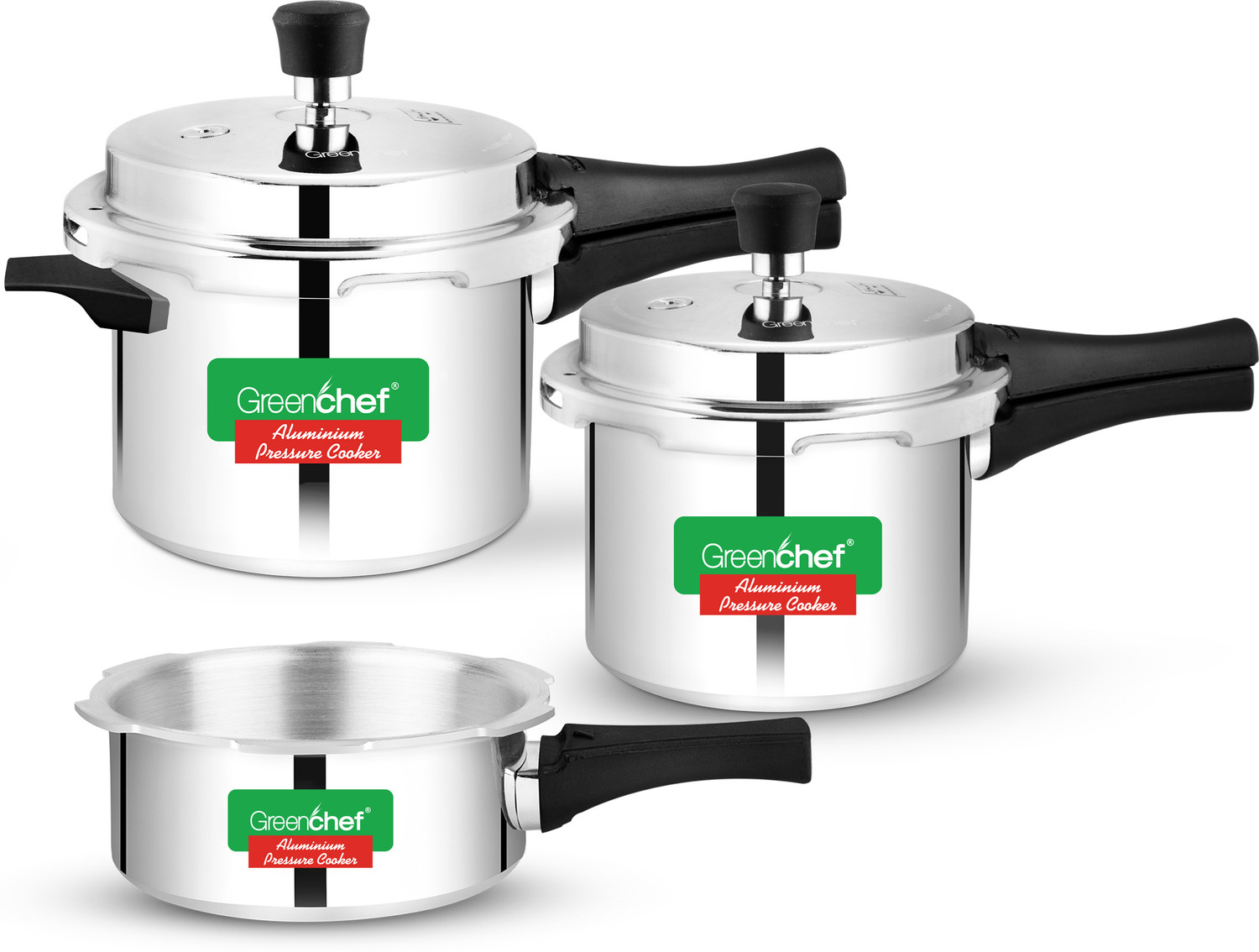 Coral Combo 5 L, 3 L, 2 L Pressure Cooker