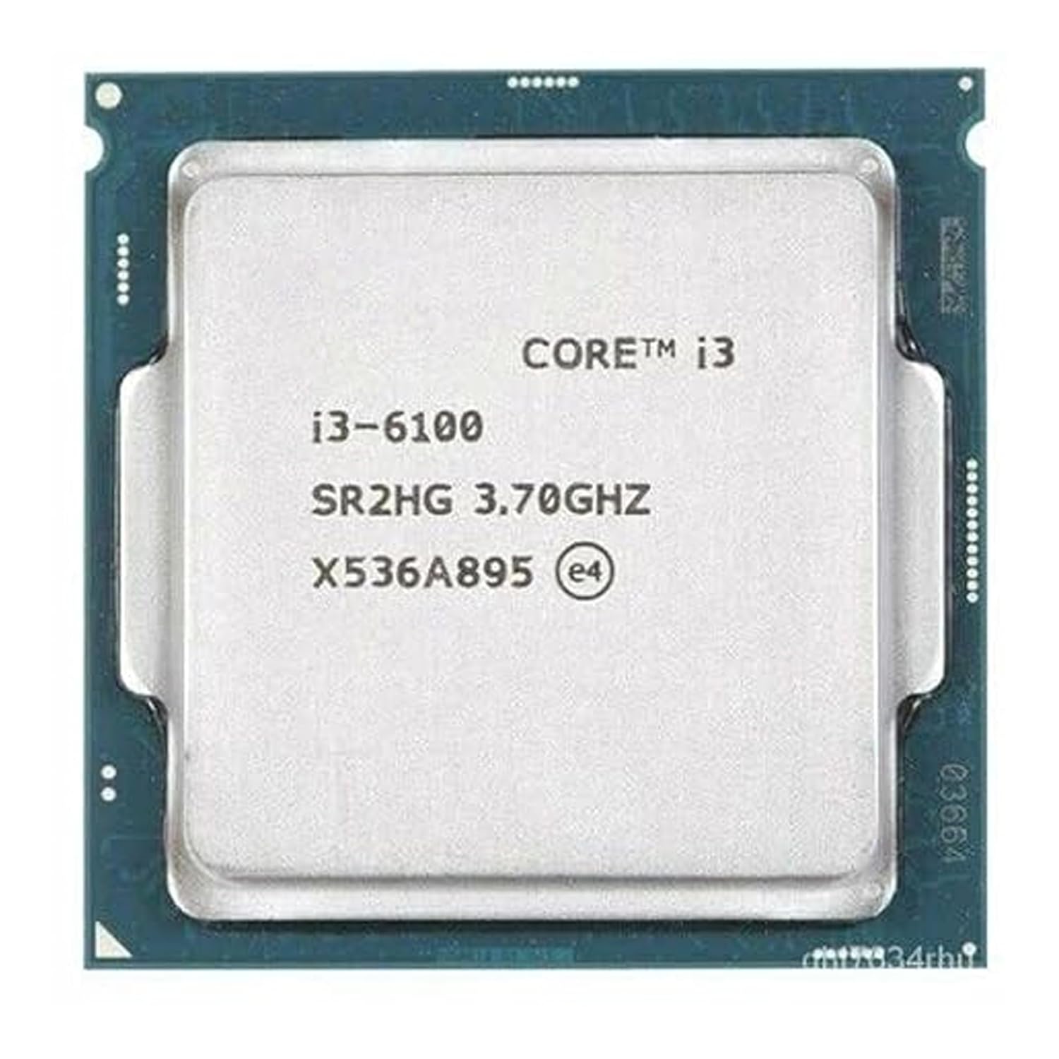 Core i3 6098/6100/6300/6320 6th Generation, 3.2/3.3/3.6/3.7/3.8/3.9 GHz, LGA 1151 Socket, 2 Cores, 4 Threads, 3/4 MB Cac