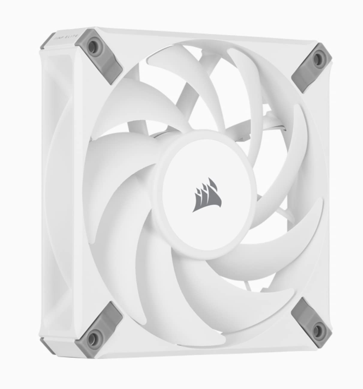 Corsair White AF120 Elite, High-Performance 120mm PWM Fluid Dynamic Bearing Fan with AirGuide Technology and Two Years W