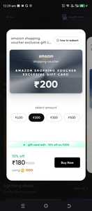 CRED: Amazon & BigBasket Gift Cards at 10% OFF (Account Specific)
