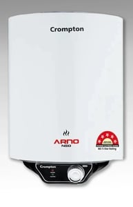Crompton 25 L Storage Water Geyser | 5 Star BEE Energy Rating | National Energy Conservation Award Winner 2023 (ASWH-302