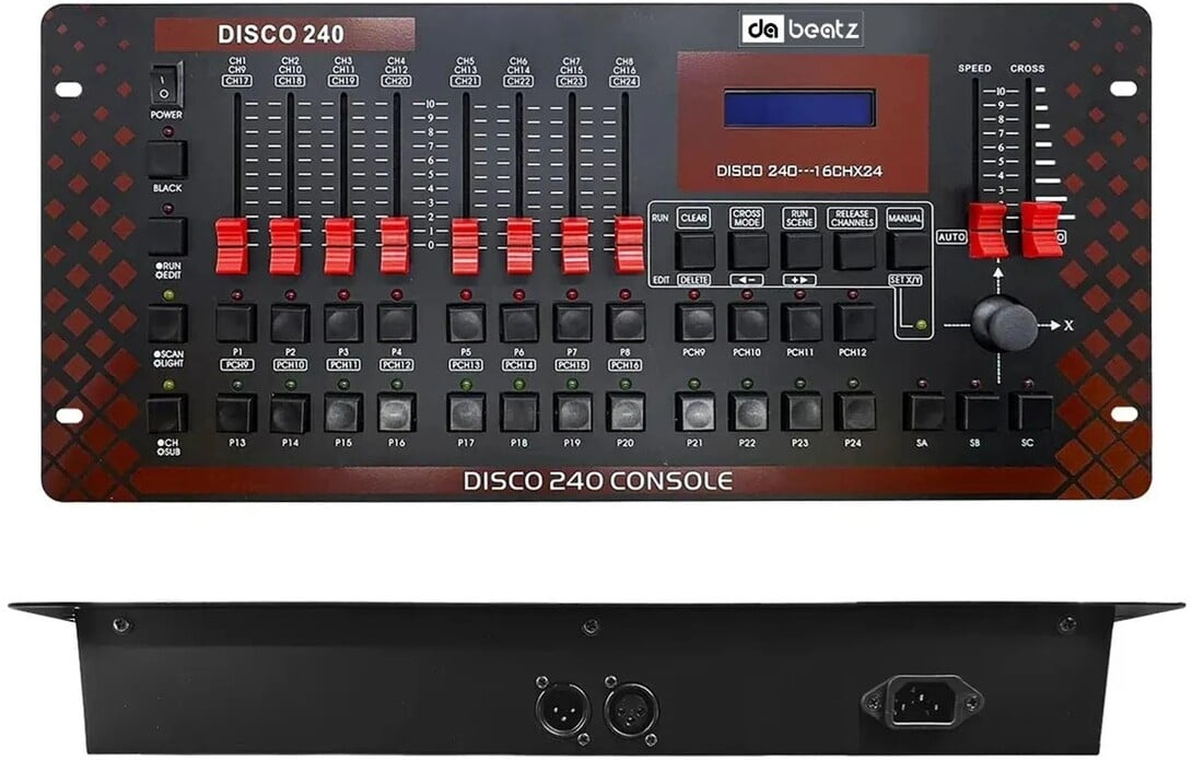 Da.Beatz. 240 channel dj light mixer,dmx 512 controller, dj mixer for Occasions DJ Effects Digital Sound Mixer