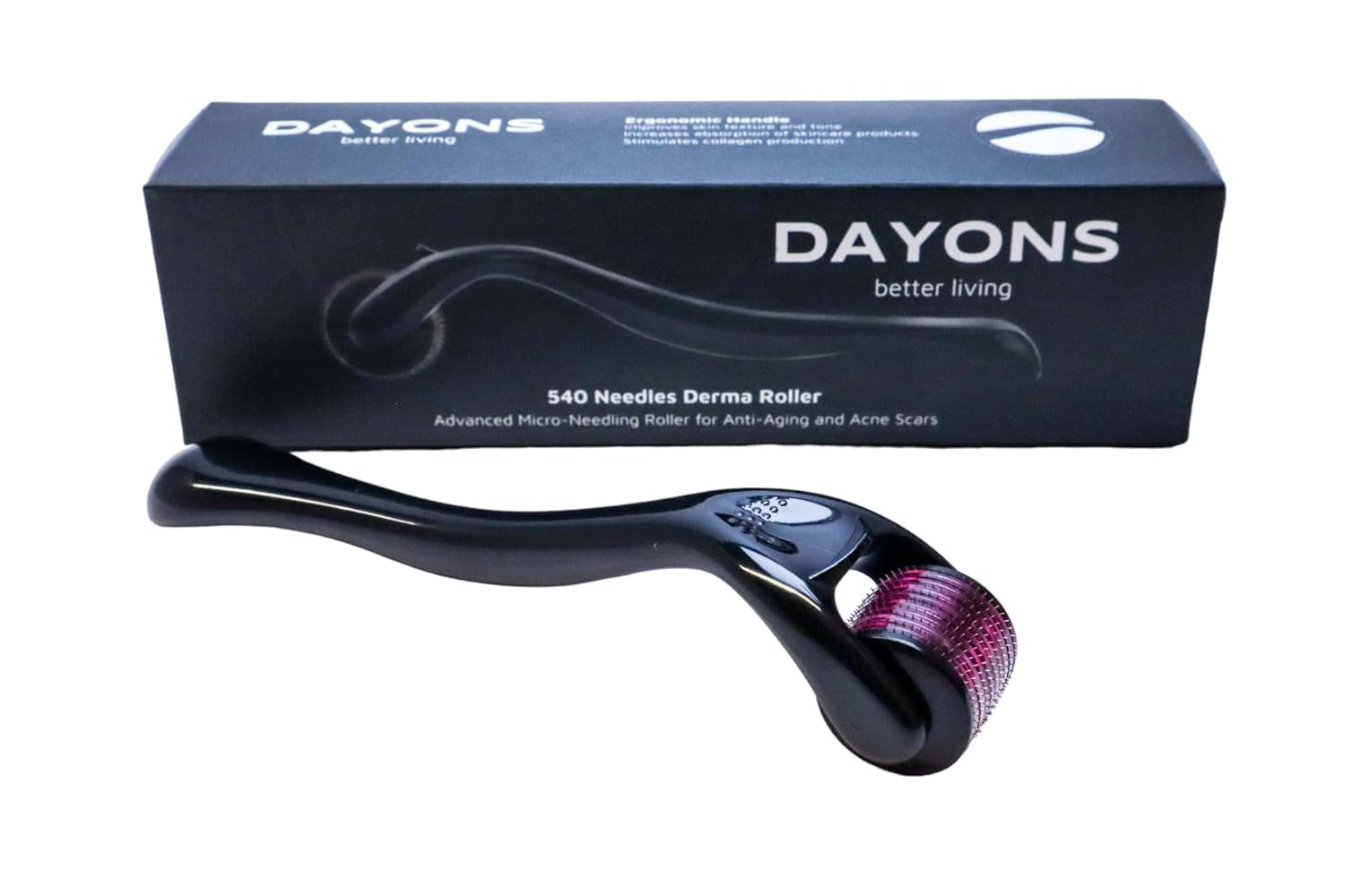 Dayons 0.25mm Derma Roller, 540 needles
