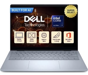 DELL 14 Plus Microsoft Office Home 2024 Intel Core Ultra 7 256V (16GB/512 GB SSD/Windows 11 Home) DB14250 Thin and Light