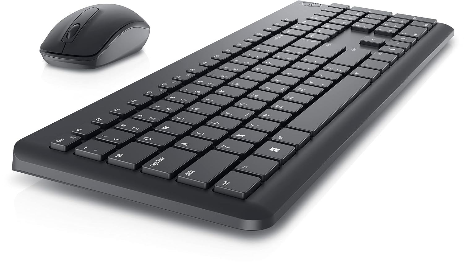 Dell KM3322W Wireless USB Keyboard and Mouse Combo, Anti-Fade & Spill-Resistant Keys, Up to 36 Month Battery Life, 3Y Ad