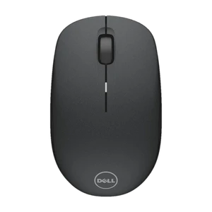 DELL WM126 Ambidextrous Optical Mouse 1000 DPI, Plug and Play (2.4GHz Wireless, Black)