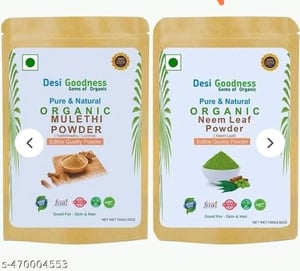 Desi Goodness - Fairness Face Pack for All Skin Type (Pack of 1)