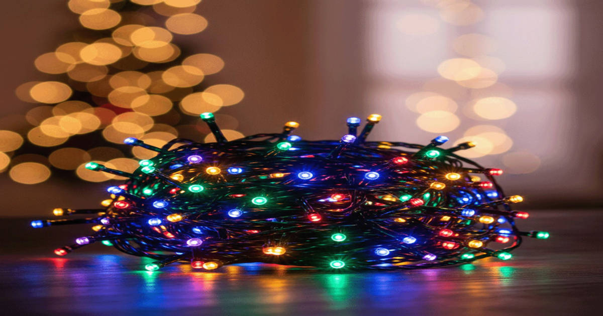 DesiDiya Multicolour LED Rice String Light (12m, Festive Special)