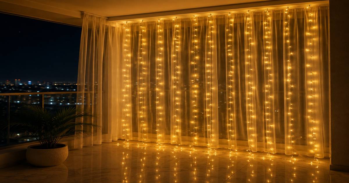 DesiDiya Pixel LED String Light (12m, Warm White, Festive Special) on Instamart