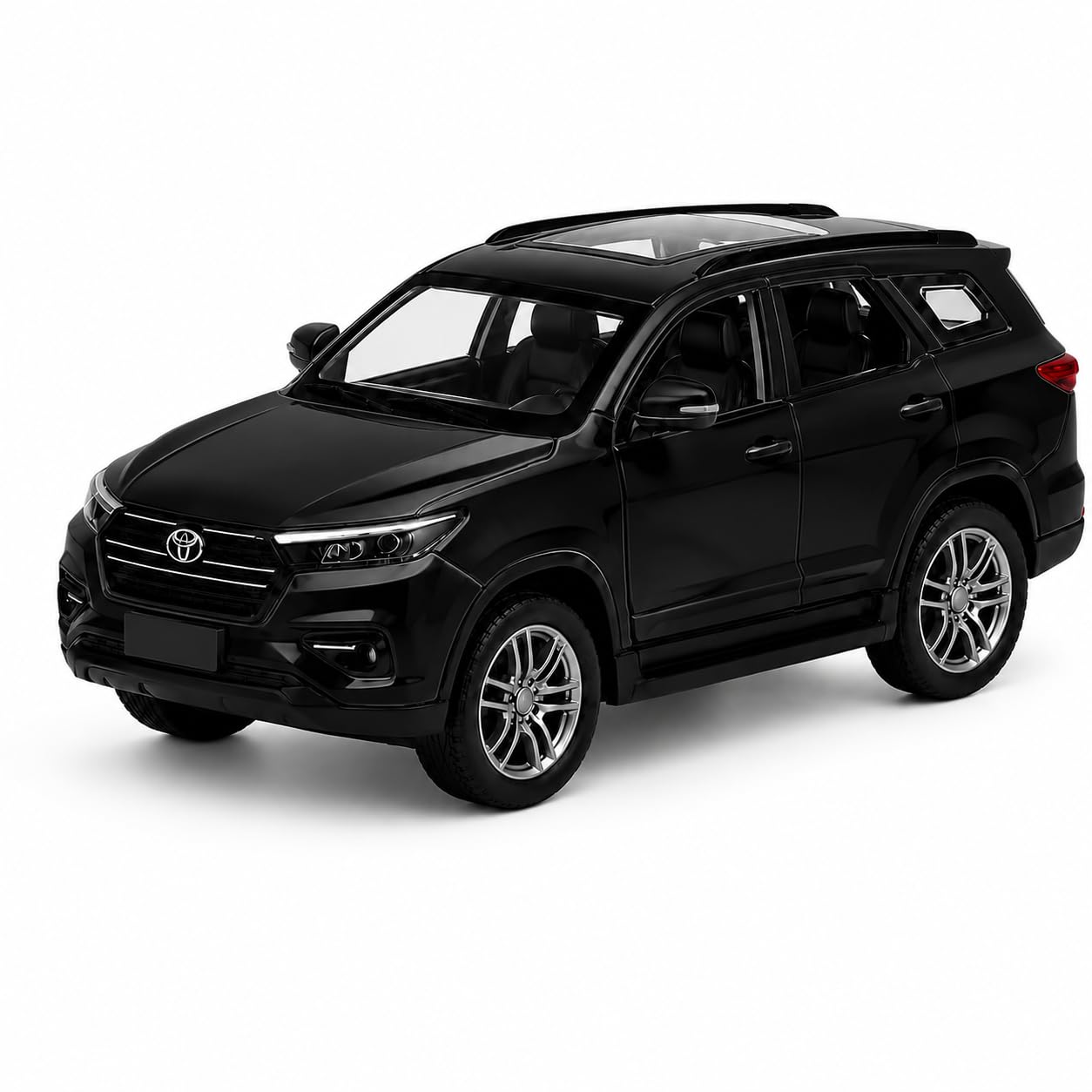 Diecast Toy Car for kids 1:36 Scale Model Metal Pull Back Sports Car Boys | Metal Pull Back SUV Model, LED Lights & Soun