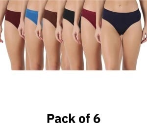 Dollar Pack of 6 Antibacterial Micro Modal long Boxer for Girls W