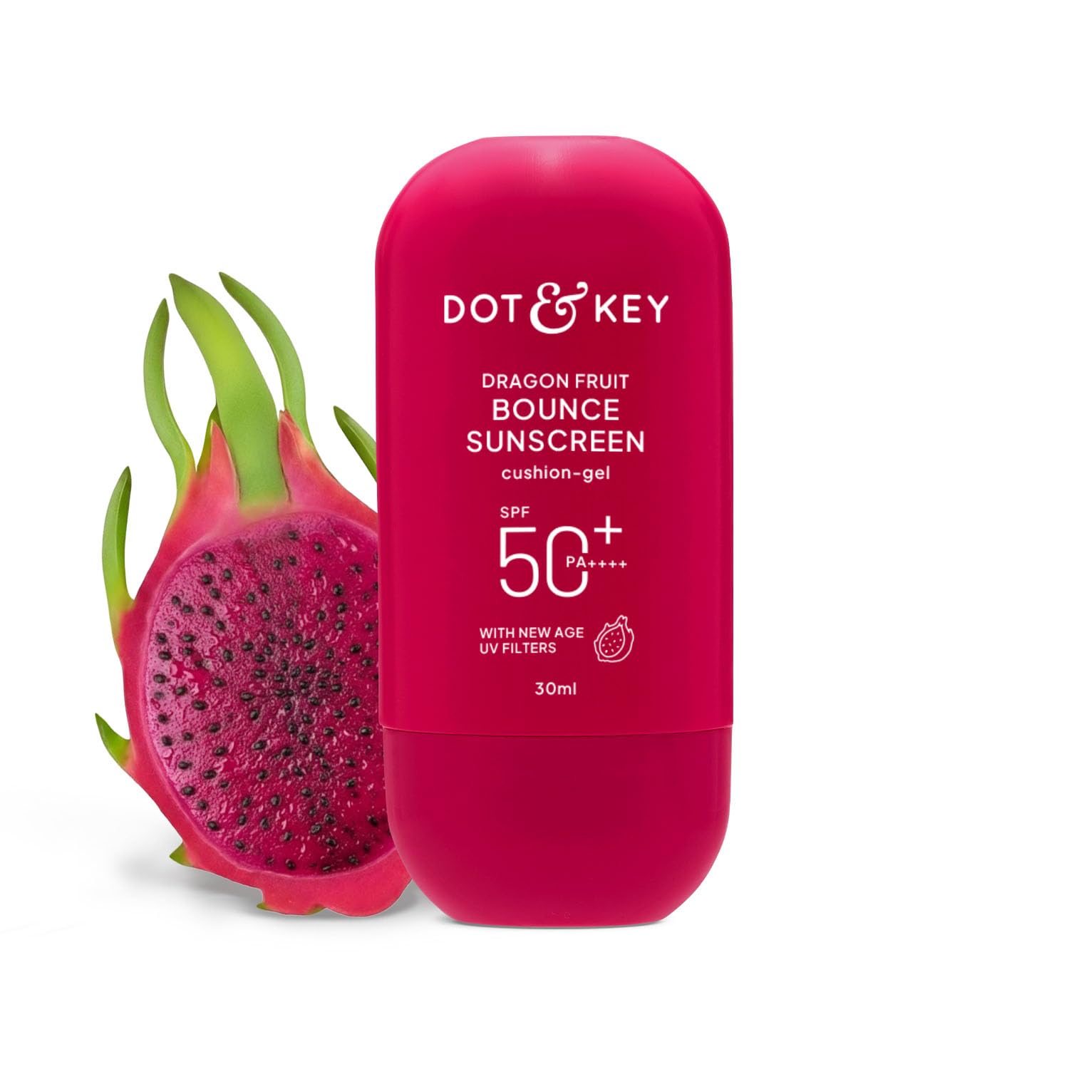 Dot & Key Dragon Fruit Bounce Sunscreen In-Vivo Tested SPF 50+ PA++++ -30g