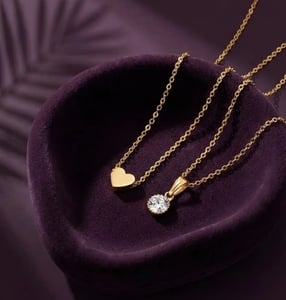 DressBerry Gold-Plated Necklace at Rs. 37 (Get It for Rs. 17 After Coupon)