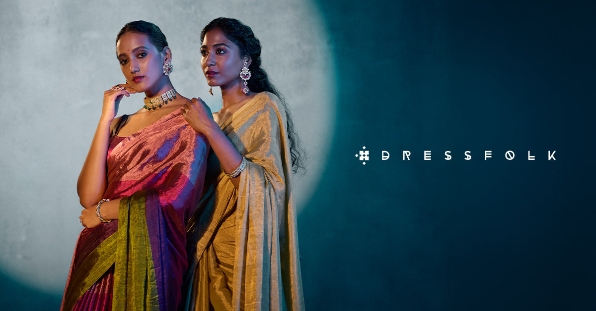 Dressfolk-Upto 20% Off+Free Blouse Fabric