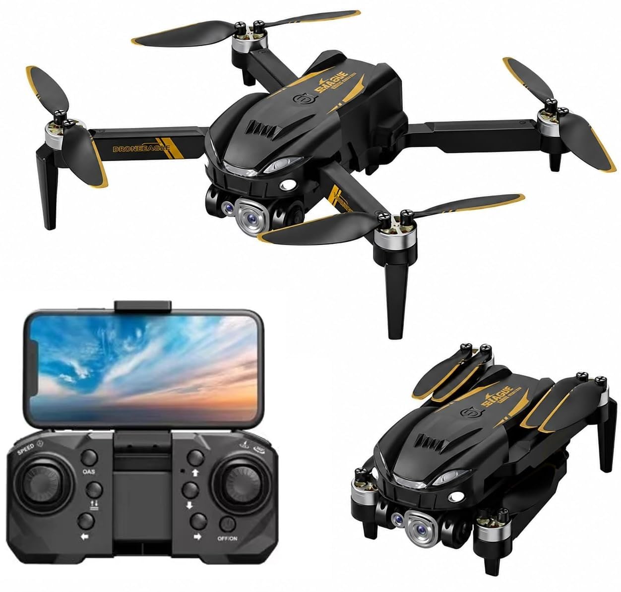 dRoNe wItH hD DuAl cAmErA, oNe cLiCk tAkEoFf/lAnDiNg FlIp rOlLiNg gEsTuRe cOnTrOl