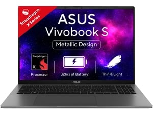 [Drop] ASUS Vivobook S16 OLED (2025) with Backlit Keyboard,Snapdragon X - (16 GB/512 GB SSD/Windows 11 Home) S3607QA-SH0