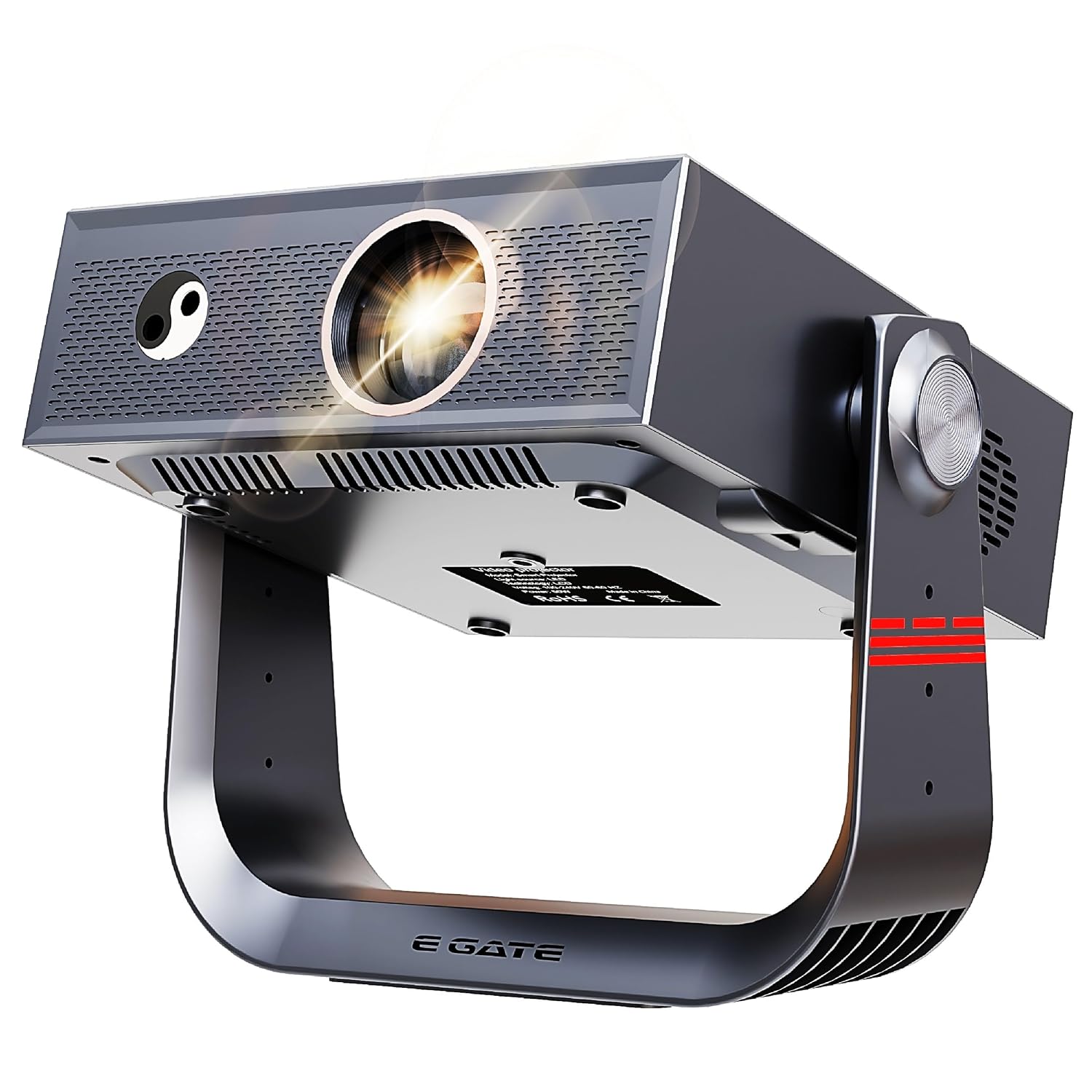 E Gate Duster 6X Fully Automatic Native 1080p Projector 4k Ultra HD, for Home use | 100% Dust Proof | 1200 ANSI Lumen