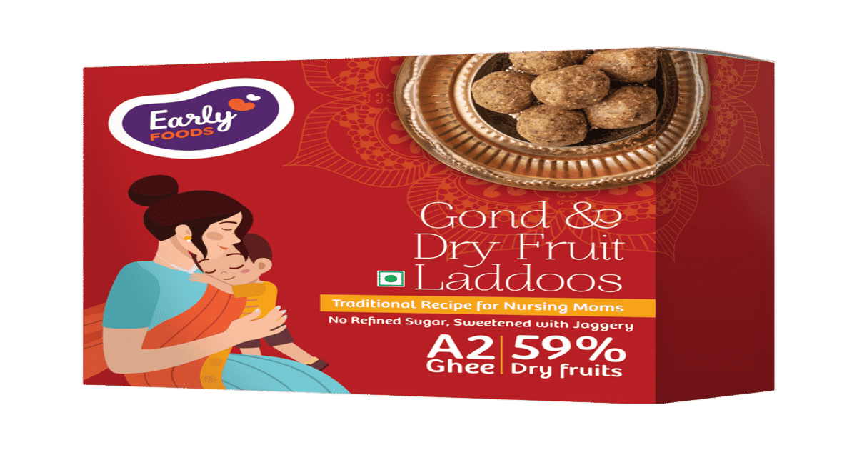 Early Foods - Gond & Dry Fruits Laddoo | Sugar Free Laddu | Sweetened with Dates