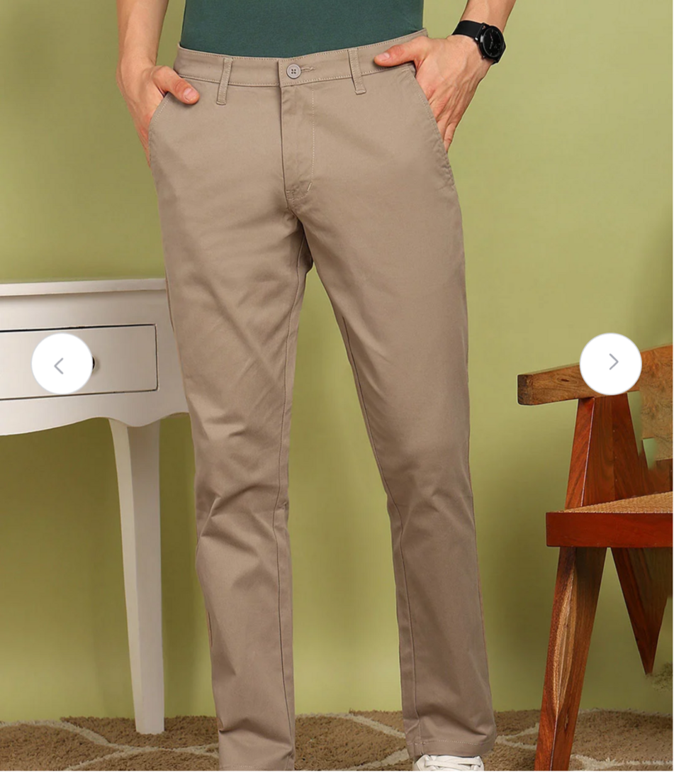 Encore By Invictus Men's Trousers Upto 87% Off